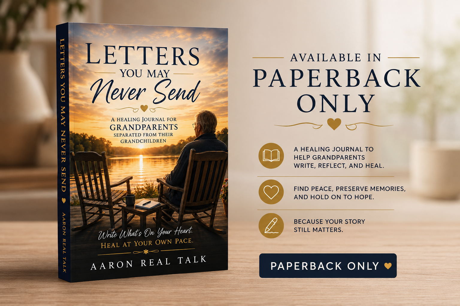 Letters You May Never Send: A Healing Journal for Grandparents