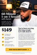 60-Minute 1-on-1 Session with Aaron — $149