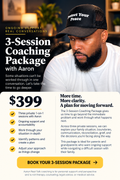 3-Session Coaching Package with Aaron — $399